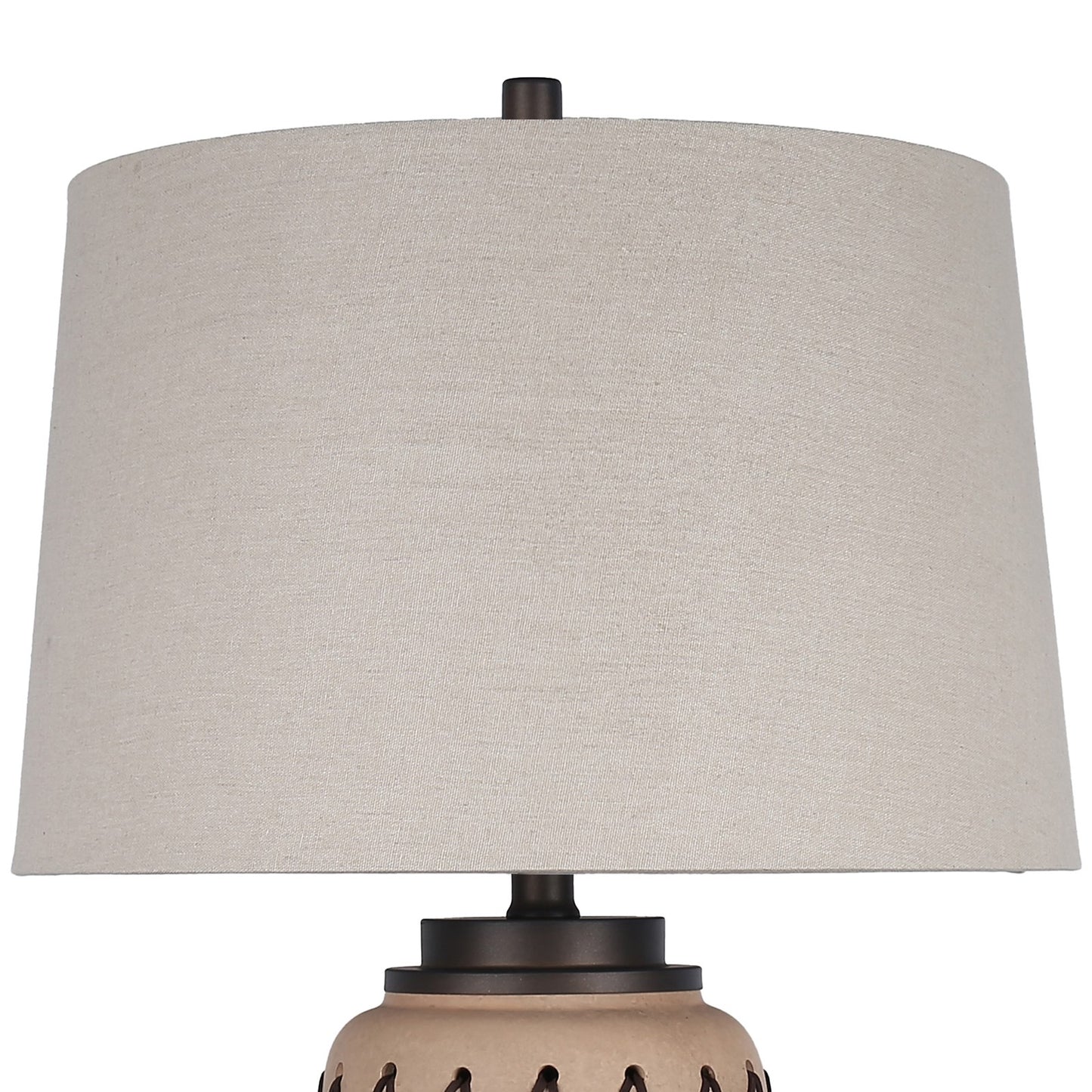 Classy Living Diamond Weave 27"x17" Ceramic, PU, Terra