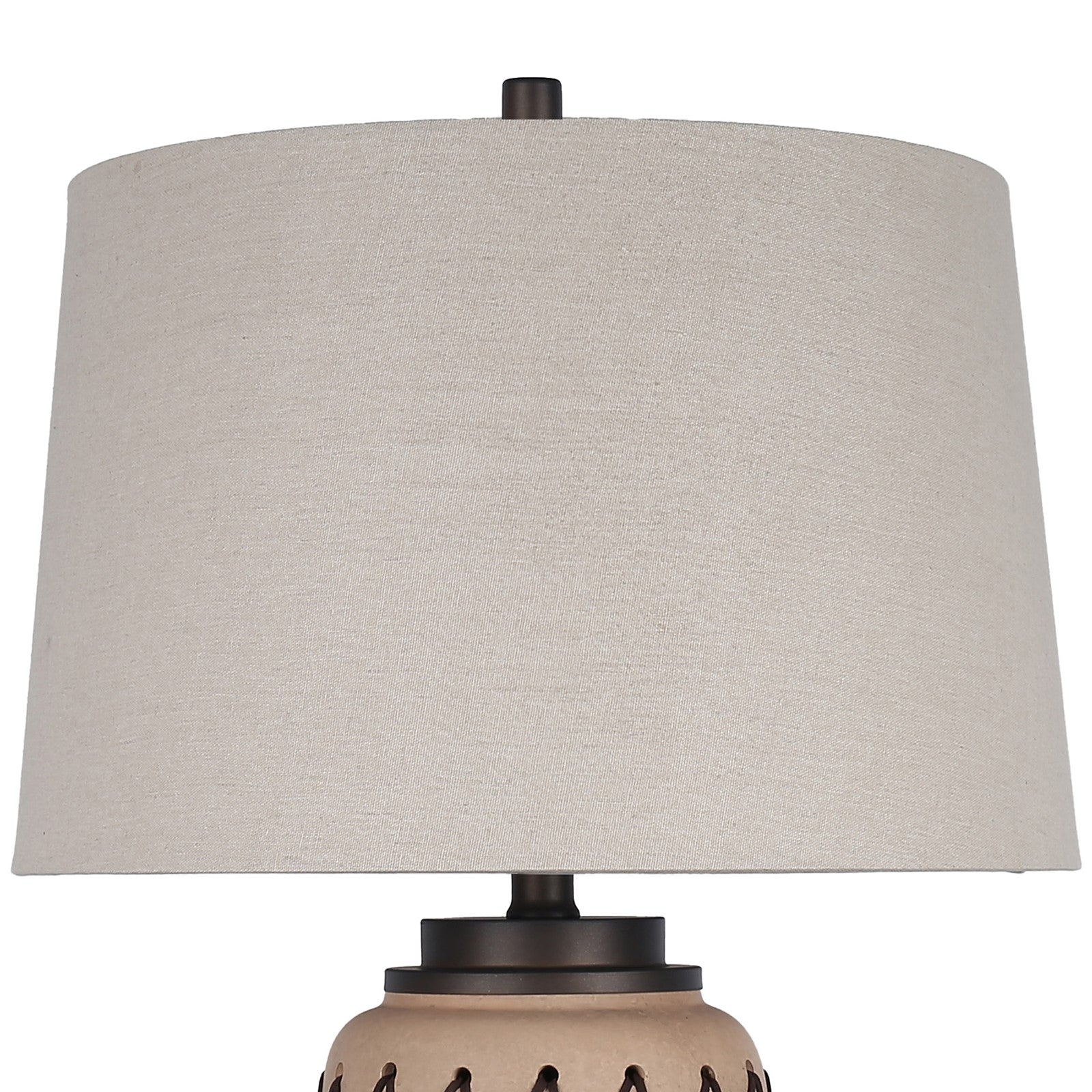 Classy Living Diamond Weave 27"x17" Ceramic, PU, Terra
