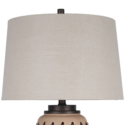 Classy Living Diamond Weave 27"x17" Ceramic, PU, Terra