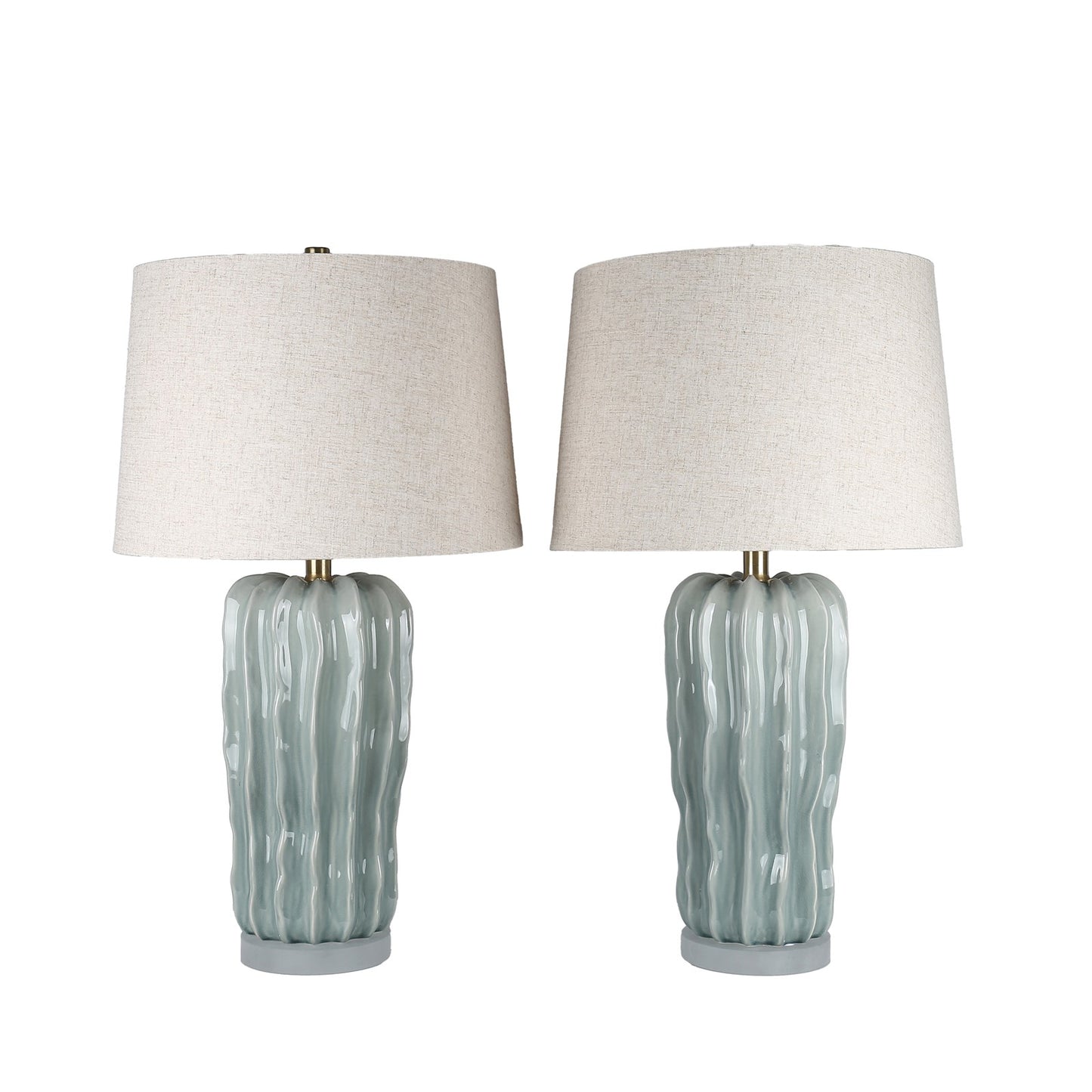 Classy Living Wave Crest 28"x16", Glacier Blue/Frosted Crystal