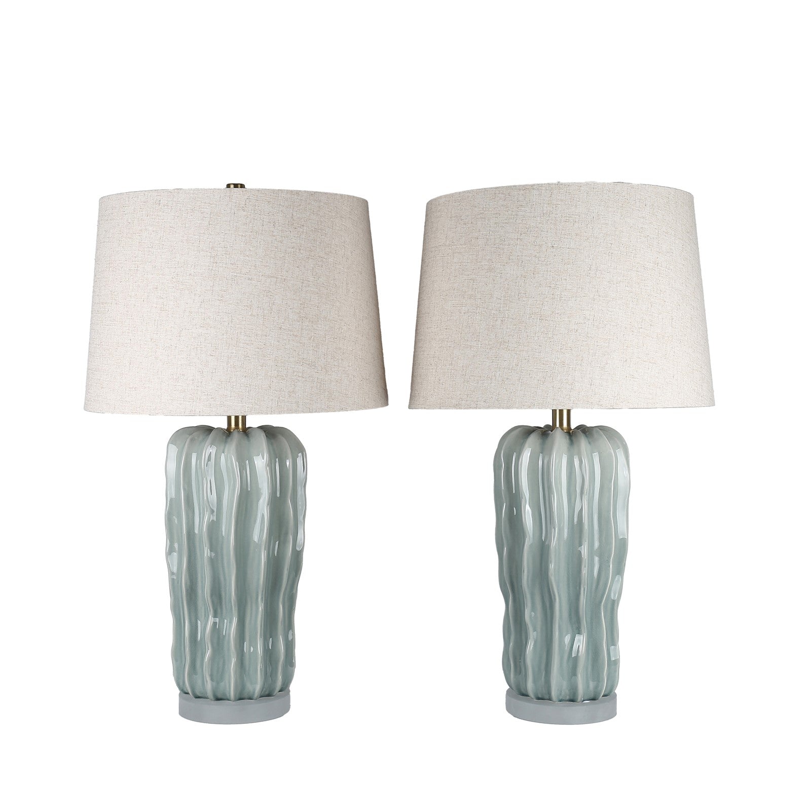 Classy Living Wave Crest 28"x16", Glacier Blue/Frosted Crystal