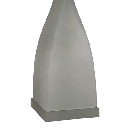 Classy Living Sage Elegance Art Glass Table Lamp/Set of 2, Sage/White
