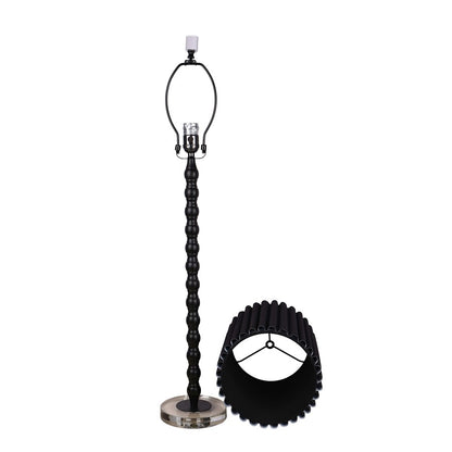 Classy Living Obsidian Elegance Table Lamp/Set of 2, Black/Black