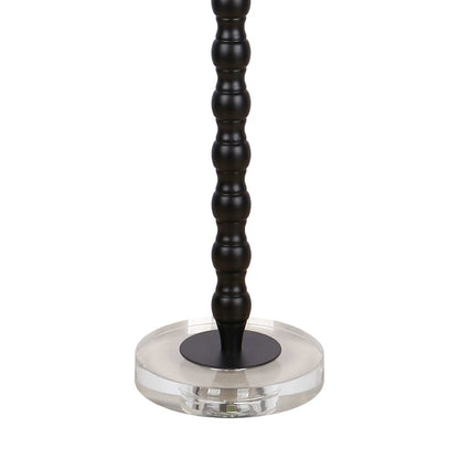 Classy Living Obsidian Elegance Table Lamp/Set of 2, Black/Black