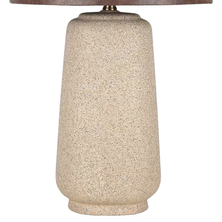 Classy Living Rustic Harmony 1Lt Table Lamp/Set of 2, Natural/Brown