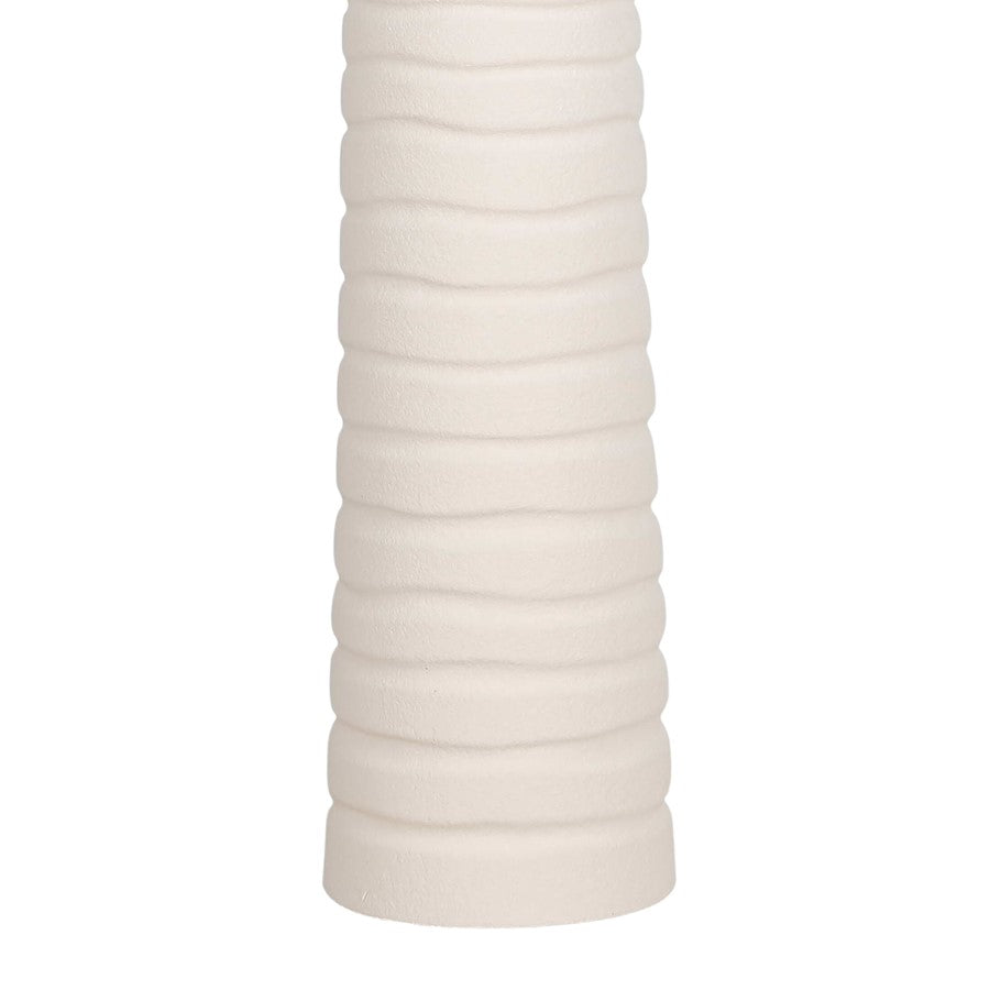 Classy Living Calming Flow 1Lt Table Lamp/Set of 2, White/Off White