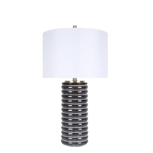 Classy Living "Ripple Charcoal", Speckled Charcoal/Soft Gold