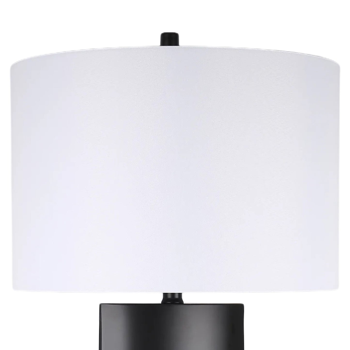 Classy Living Monolith Aura 34"x17", Matte Black/White Marble