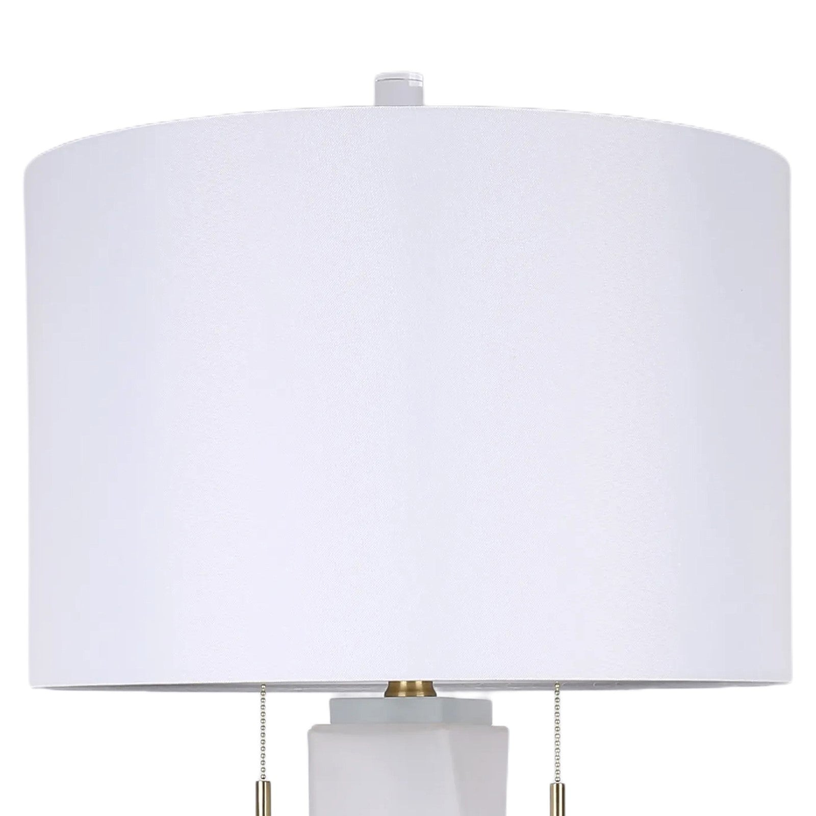 Classy Living Faceted Frost, Frosted Art Glass/Frosted Crystal