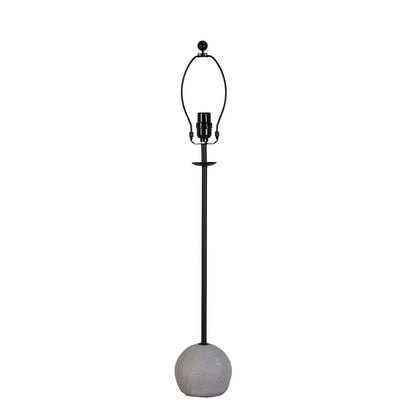 Classy Living Urban Sphere 1Lt Table Lamp/Set of 2, Black/Off White