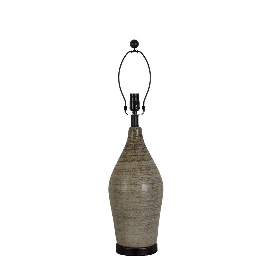 Classy Living Serene 1Lt Table Lamp/Set of 2, Natural/Oatmeal