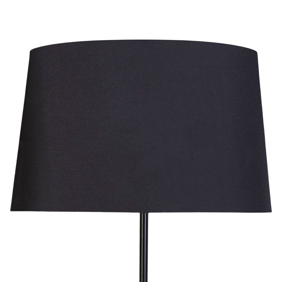 Classy Living Panther Noir Polyresin 1Lt Table Lamp/Set of 2, Black