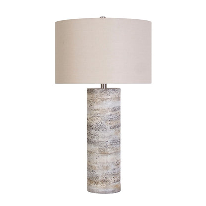 Classy Living haven Glow Polyresin 1Lt Table Lamp/Set of 2, Natural
