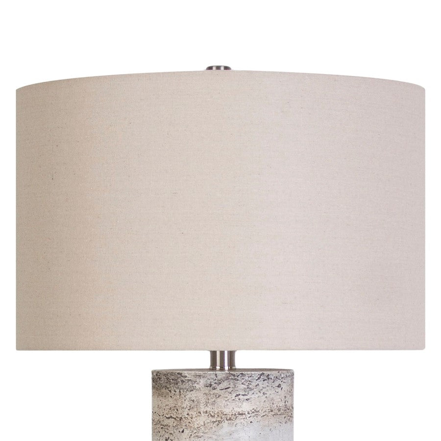 Classy Living haven Glow Polyresin 1Lt Table Lamp/Set of 2, Natural