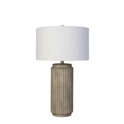 Classy Living Ribbed Essence 28"x17" Ceramic, Ribbed Stonewash