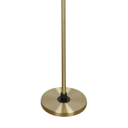 Classy Living Luminous Orbit 5Lt Floor Lamp, Soft Gold/Clear