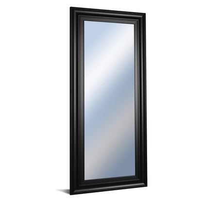 Classy Living Traditional Elegance 18x42in Wall Mirror | Midnight Aura MDF Frame | Entryway & Bedroom Accent | 18 x 42 x 1 in, Vertical Mount | Model M1837