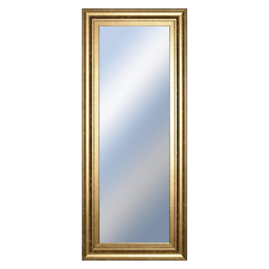 Classy Living Traditional Elegance 18x42in Wall Mirror | Gilded Radiance MDF Frame | Entryway & Bedroom Accent | 18 x 42 x 1 in, Vertical | Model M1839