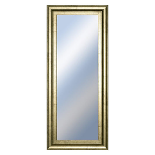 Classy Living Traditional Elegance 18x42in Wall Mirror | Soft Gold MDF Frame | Entryway & Bedroom Accent Mirror | 18 x 42 in, Vertical Mount | Model M1840