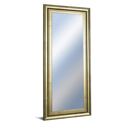 Classy Living Traditional Elegance 18x42in Wall Mirror | Soft Gold MDF Frame | Entryway & Bedroom Accent Mirror | 18 x 42 in, Vertical Mount | Model M1840