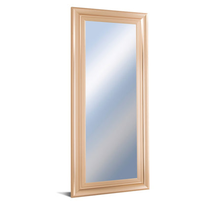 Classy Living Traditional Elegance 18x42in Wall Mirror | Rose Gold MDF Frame | Entryway & Bedroom Accent | 18 x 42 x 1 in | Model M1845