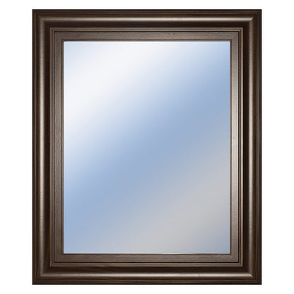 Classy Living Traditional Elegance 22x26in Wall Mirror | Cinnamon Mocha MDF Frame | Entryway & Living Room Accent | 22 x 26 x 1 in, Vertical | Model M2234