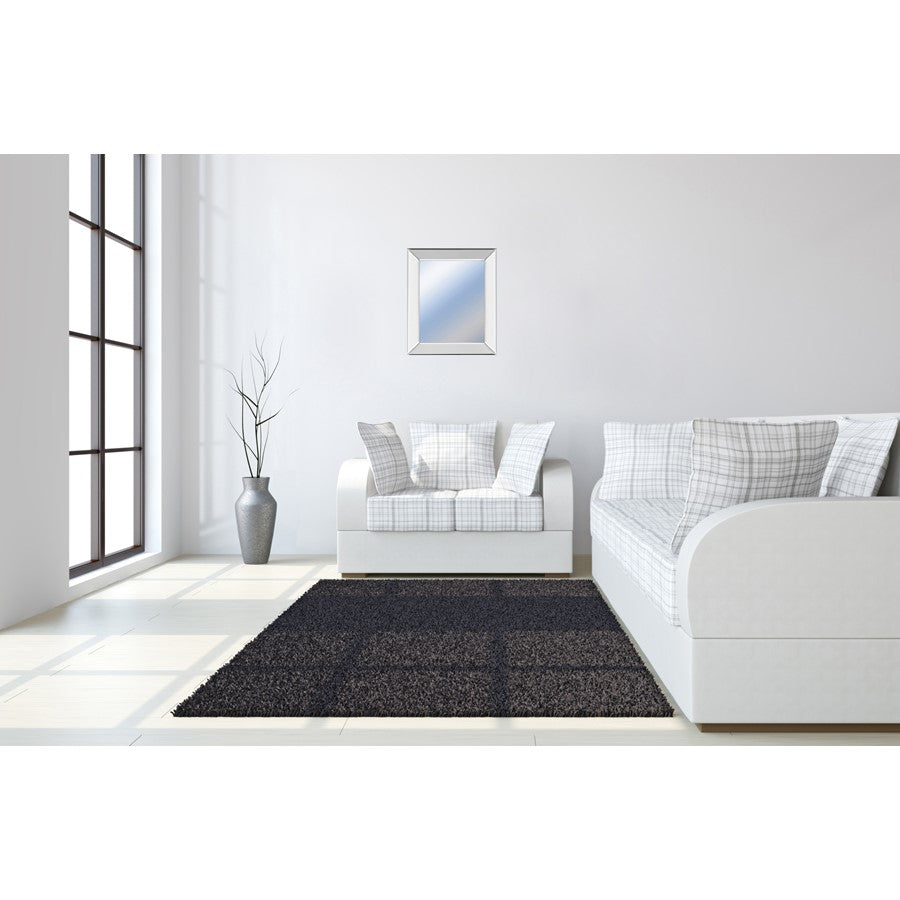 Classy Living Traditional Elegance 22x26in Wall Mirror | Midnight Aura MDF Frame | Entryway & Living Room Accent | 22 x 26 x 1 in, Vertical | Model M2237