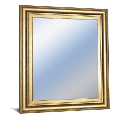 Classy Living Traditional Elegance Wall Mirror 22x26in | Gilded Radiance MDF Frame | Entryway & Living Room Accent | 22 x 26 x 1 in | Model M2239