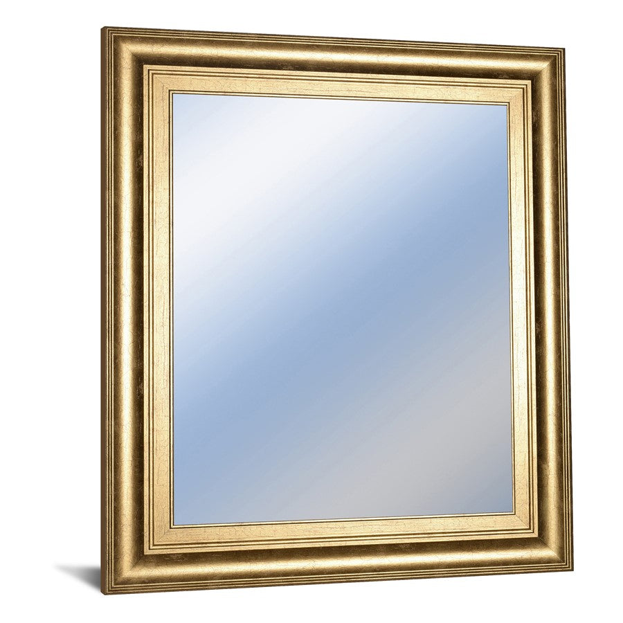 Classy Living Traditional Elegance Wall Mirror 22x26in | Gilded Radiance MDF Frame | Entryway & Living Room Accent | 22 x 26 x 1 in | Model M2239