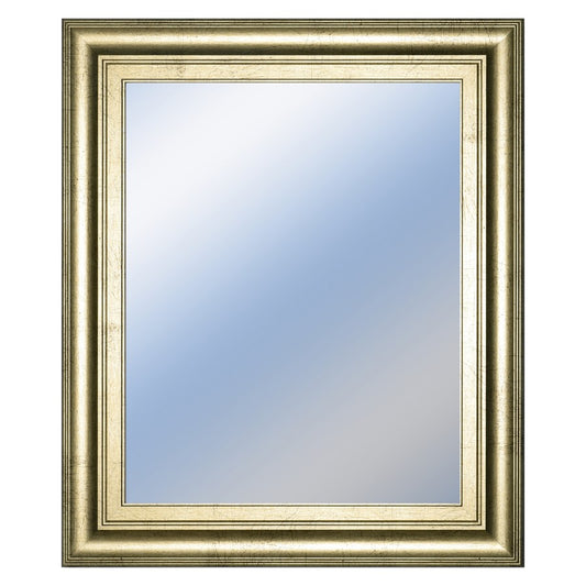 Classy Living Traditional Elegance 22x26in Wall Mirror | Soft Gold MDF Frame | Entryway & Living Room Accent | 22 x 26 x 1 in, Vertical Mount | Model M2240