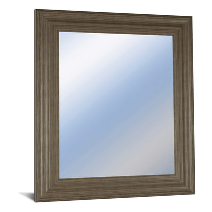 Classy Living Traditional Elegance 22x26in Wall Mirror | Tranquil Ash MDF Frame | Entryway & Living Room Accent | 22 x 26 x 1 in | Model M2244