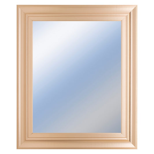 Classy Living Traditional Elegance 22x26in Wall Mirror | Rose Gold Romance MDF Frame | Entryway & Bedroom Accent | 22 x 26 x 1 in, Vertical | Model M2245