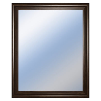 Classy Living Traditional Elegance 34x40in Wall Mirror | Cinnamon Mocha MDF Frame | Entryway & Living Room Accent | 34 x 40 x 1 in | Model M3434