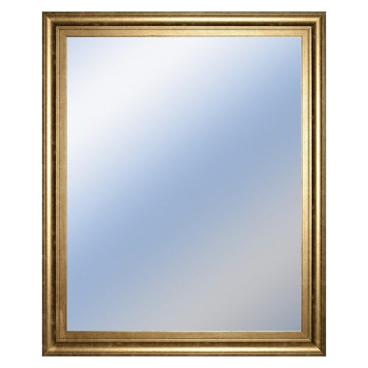 Classy Living Traditional Elegance 34x40in Wall Mirror | Gilded Radiance MDF Frame | Entryway & Living Room Accent | 34 x 40 x 1 in | Model M3439