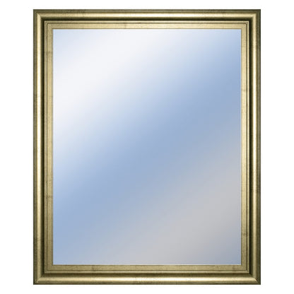 Classy Living Traditional Elegance 34x40in Wall Mirror | Soft Gold MDF Frame | Entryway & Living Room Accent | 34 x 40 x 1 in, Vertical Mount | Model M3440