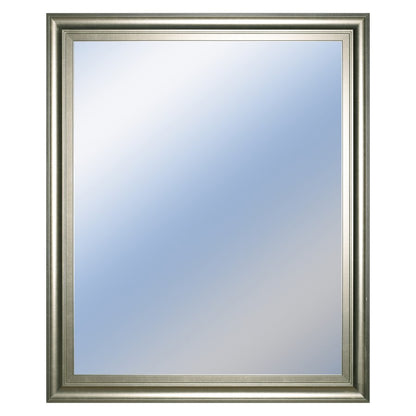 Classy Living Traditional Elegance 34x40in Rectangular Wall Mirror | Silver MDF Frame with Mirror Glass | Entryway & Living Room Accent | 34 | Model M3442