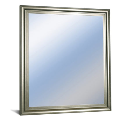 Classy Living Traditional Elegance 34x40in Rectangular Wall Mirror | Silver MDF Frame with Mirror Glass | Entryway & Living Room Accent | 34 | Model M3442