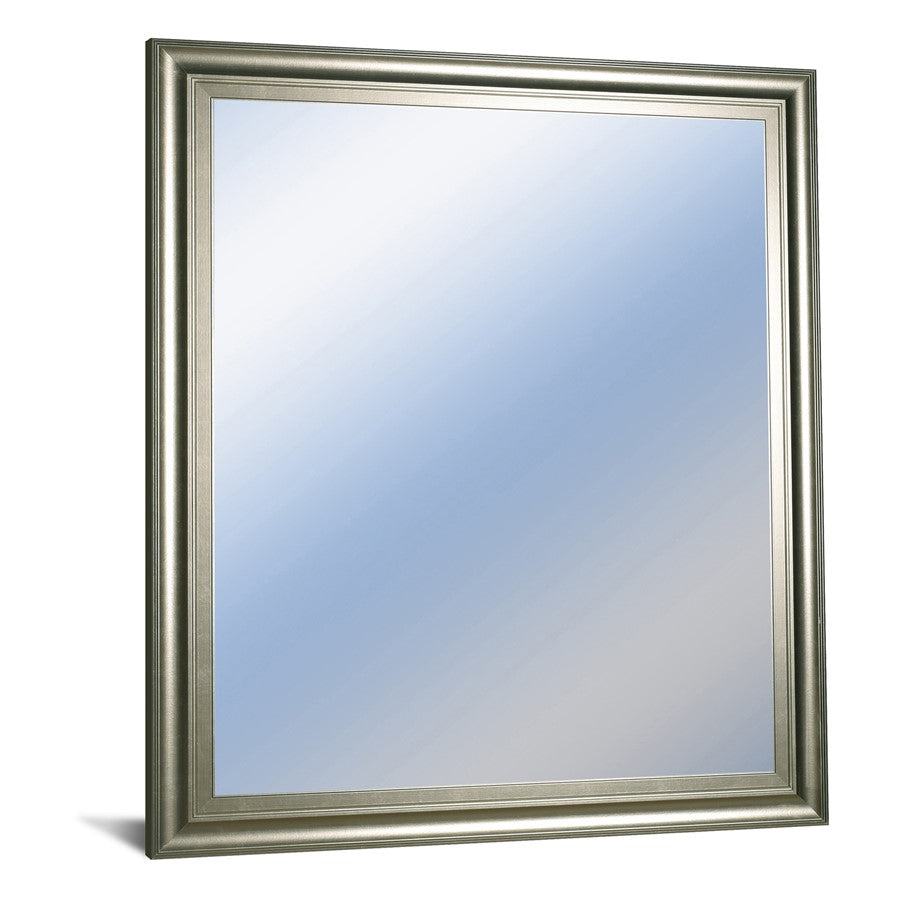 Classy Living Traditional Elegance 34x40in Rectangular Wall Mirror | Silver MDF Frame with Mirror Glass | Entryway & Living Room Accent | 34 | Model M3442