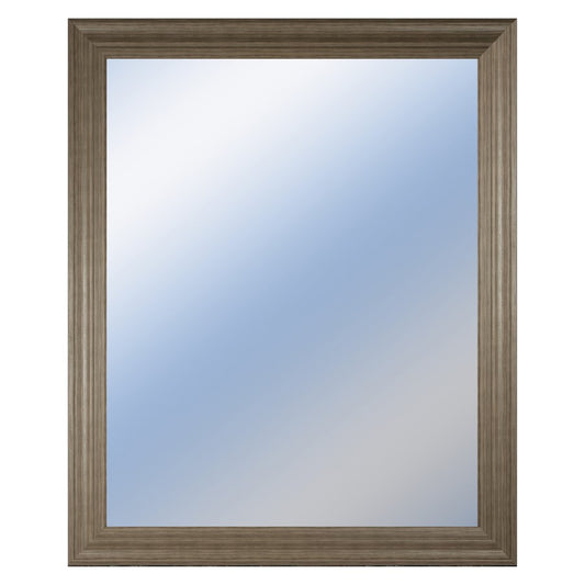 Classy Living Traditional Elegance 34x40in Wall Mirror | Tranquil Ash MDF Frame | Entryway & Living Room Accent | 34 x 40 x 1 in, Vertical | Model M3444