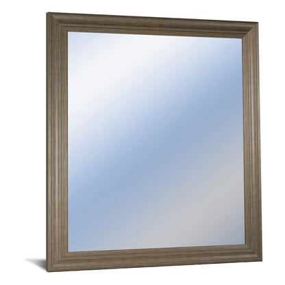 Classy Living Traditional Elegance 34x40in Wall Mirror | Tranquil Ash MDF Frame | Entryway & Living Room Accent | 34 x 40 x 1 in, Vertical | Model M3444