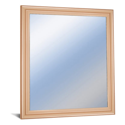 Classy Living Traditional Elegance 34x40in Wall Mirror | Traditional Rose Gold MDF Frame | Entryway & Bedroom Accent | 34 x 40 x 1 in | Model M3445