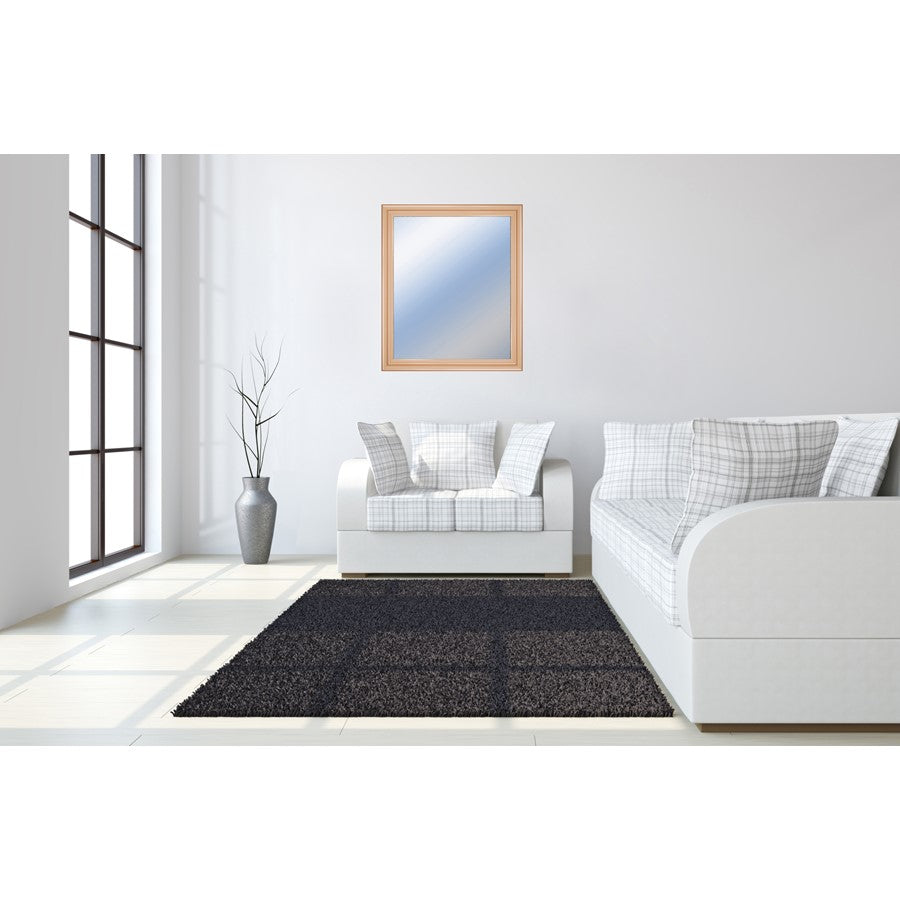 Classy Living Traditional Elegance 34x40in Wall Mirror | Traditional Rose Gold MDF Frame | Entryway & Bedroom Accent | 34 x 40 x 1 in | Model M3445