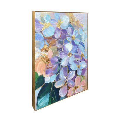Classy Living Enchanting Petal, Blue/Lavender/Blush/Gold/Ivory