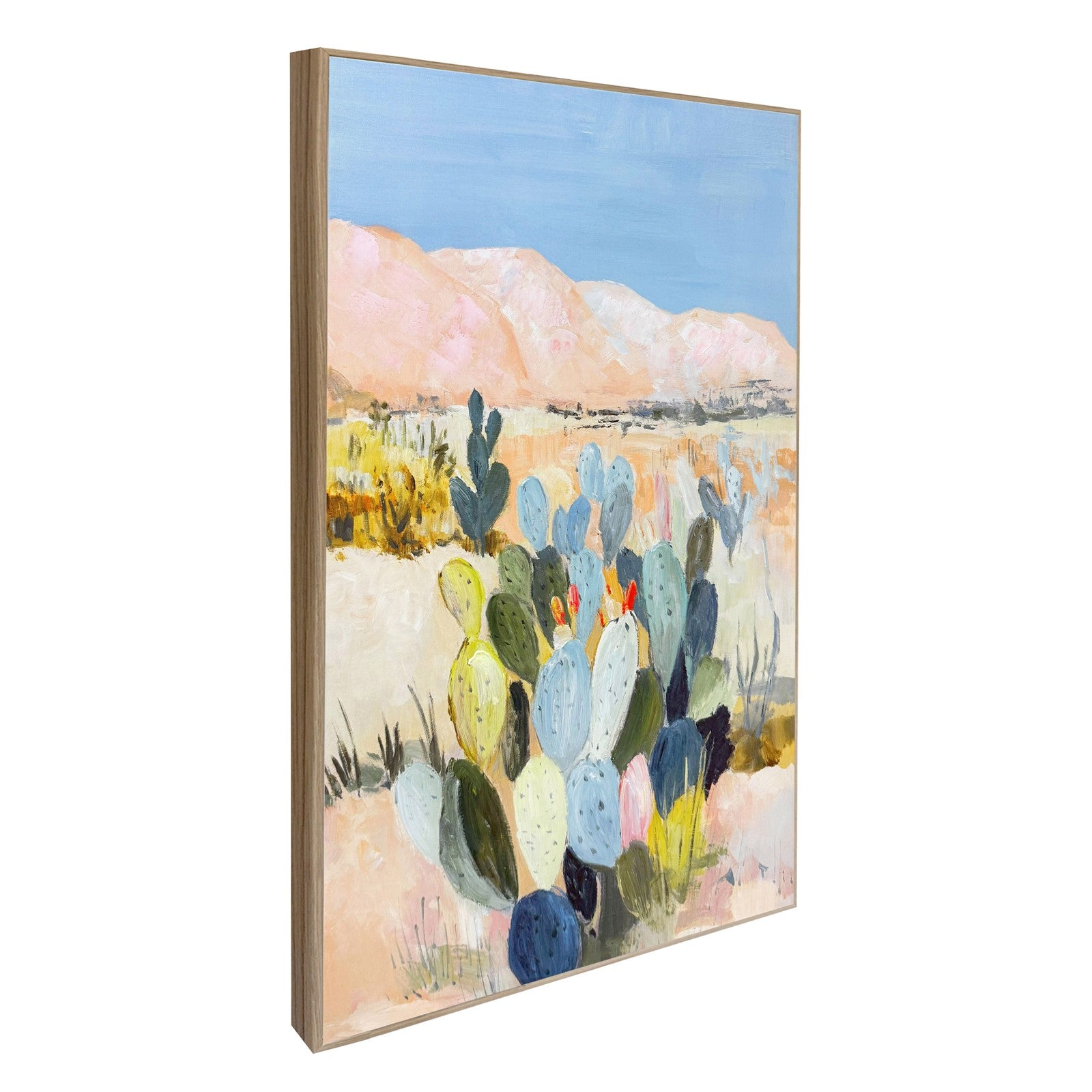 Classy Living Vibrant Desert Blush 36"x24", Natural/Black