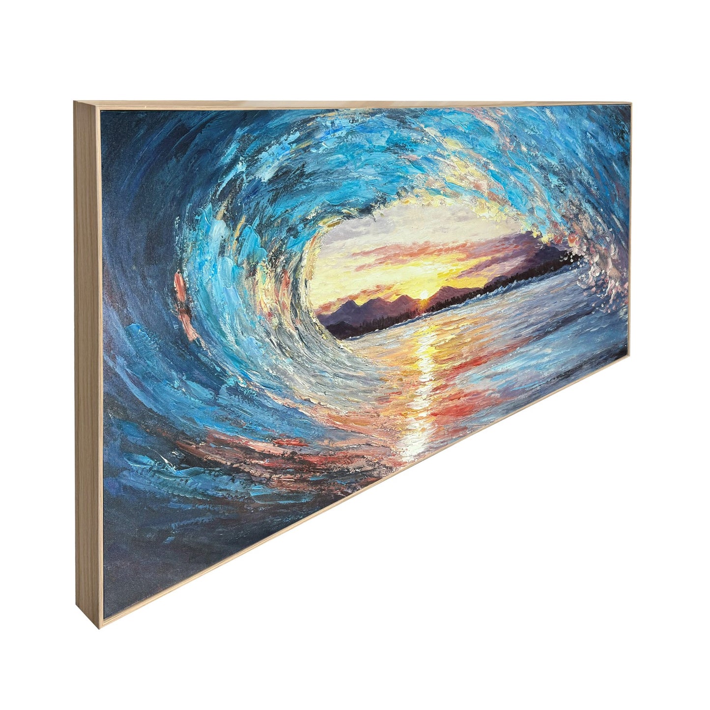 Classy Living Mesmerizing Sunlit Break, Blue/Gold/White/Pink/Black