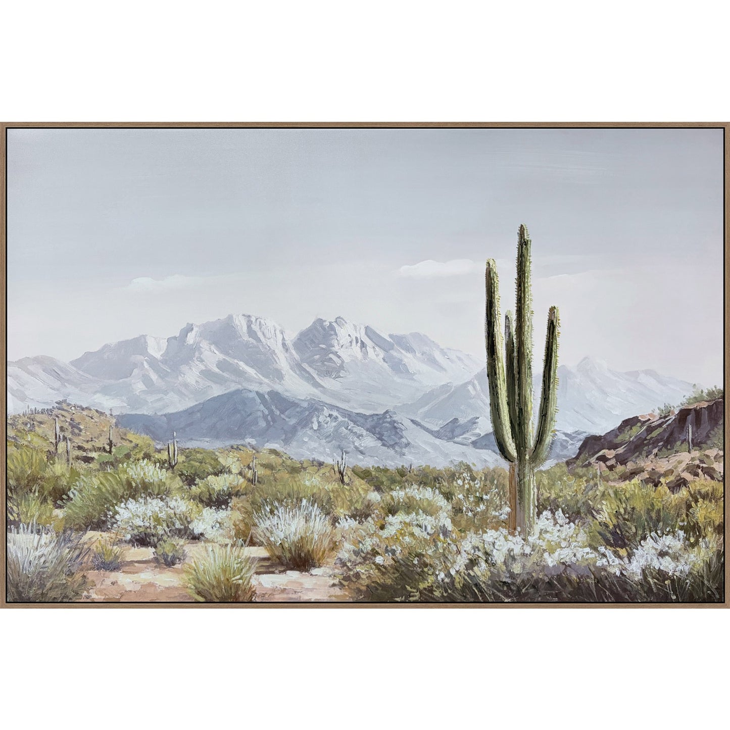 Classy Living Resilient Sonoran Vista 32"x48", Brown/Black