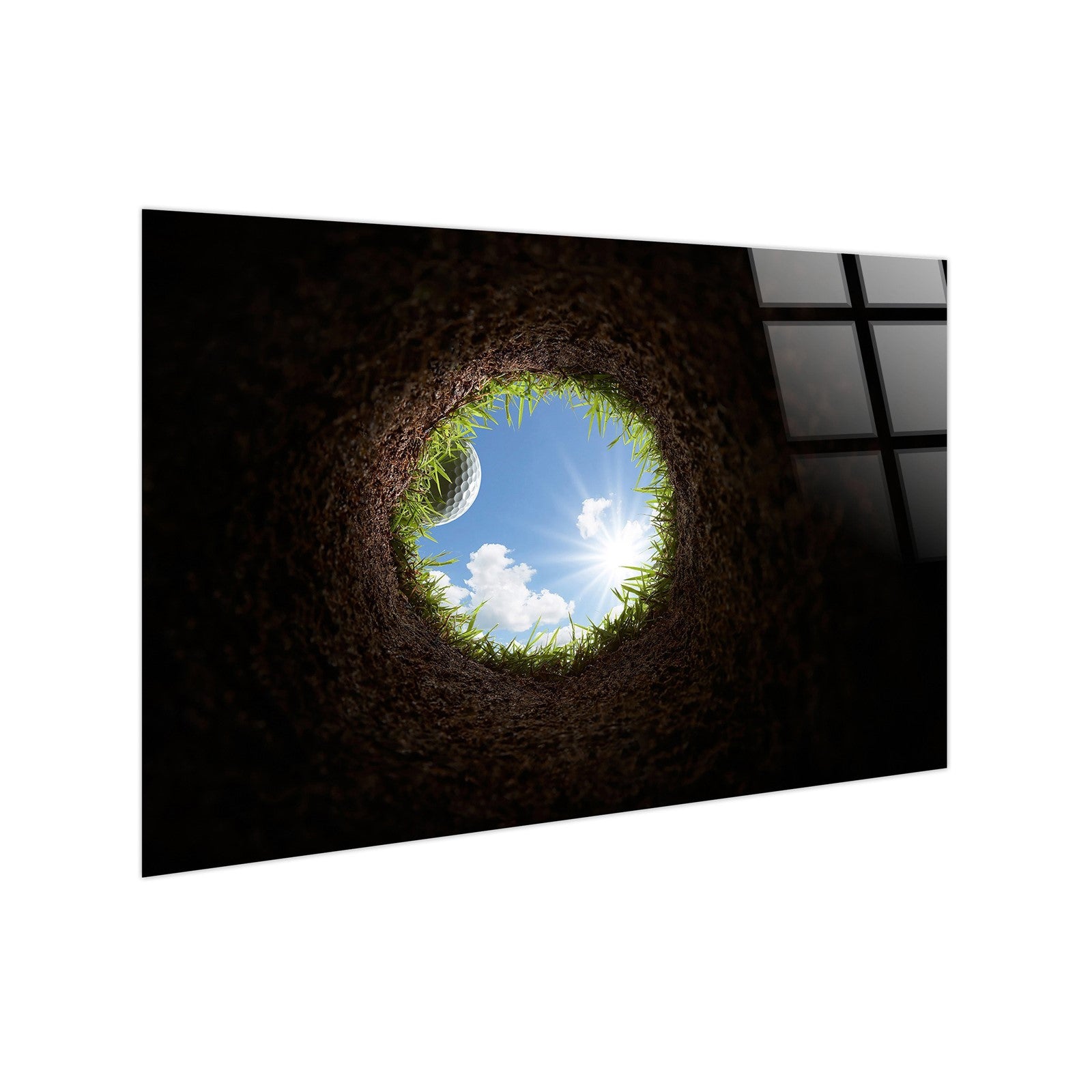 Classy Living Unstoppable Cup View 40"x60", Black/Brown/Blue/Green/White