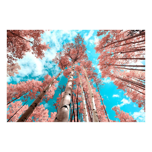 Classy Living Cherry Blossom Heights 60x40in Wall Art | Contemporary Frameless Tempered Glass | Living Room & Office Decor | 60 x 40 x | Model SF1372