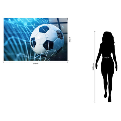Classy Living Unstoppable Netted Victory 40"x60", Blue/Black/White