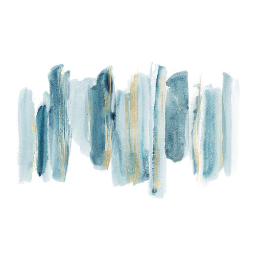 Classy Living Pallet Lineup II 60x40in Wall Art | Contemporary Blue Multicolor Tempered Glass | Living Room & Office Decor | 60 x 40 x | Model SF1385